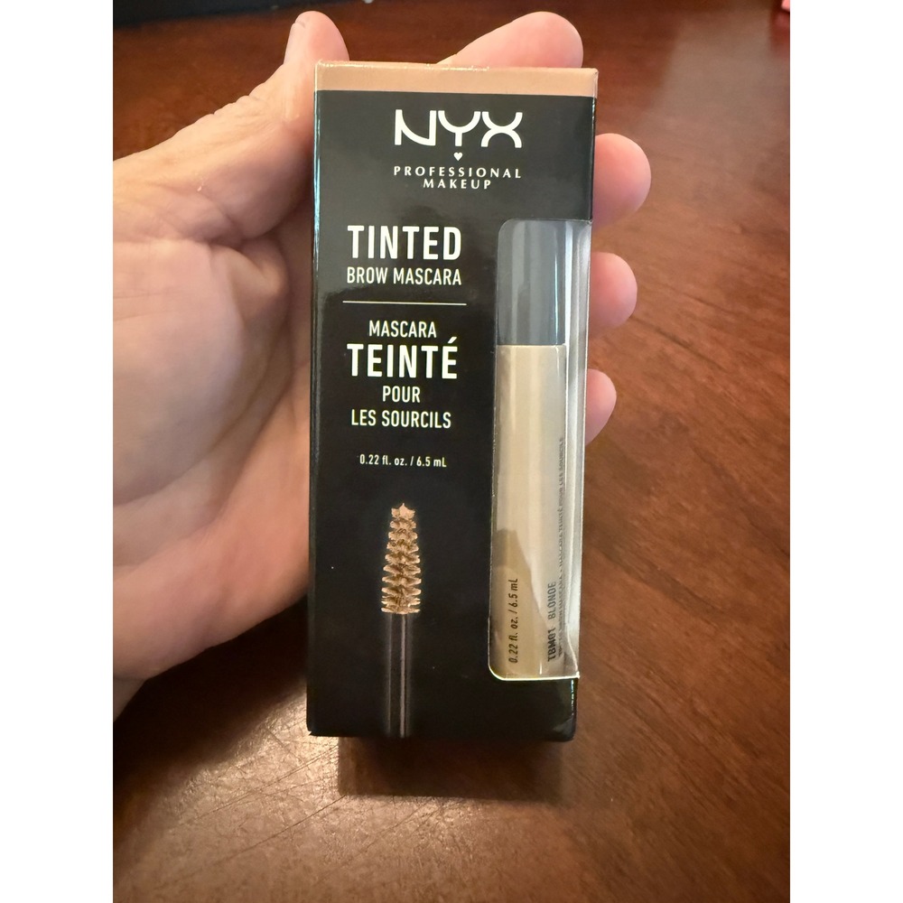 NYX Tinted Brow Mascara TBM01 Blonde 0.22oz Eyebrow Gel New in Box